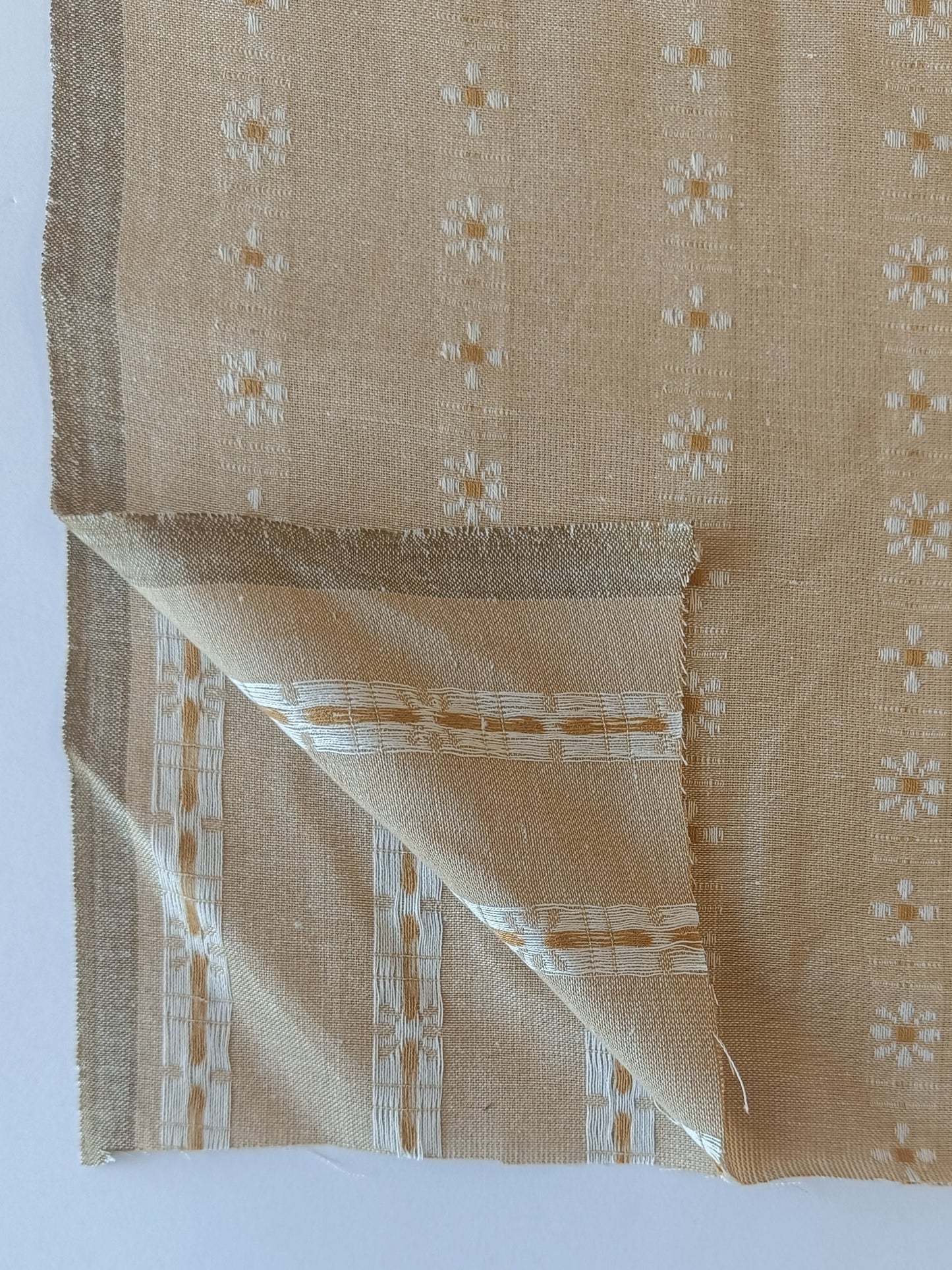 Jacquard de coton - Marguerites