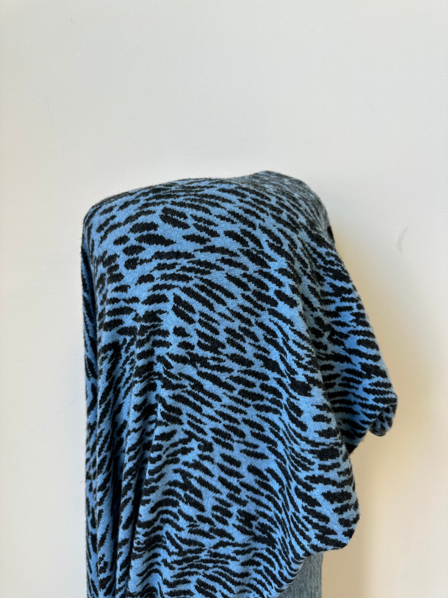 Tricot brossé - Zèbre