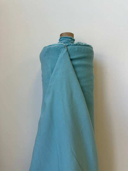 Bamboo French Terry - Aqua Blue