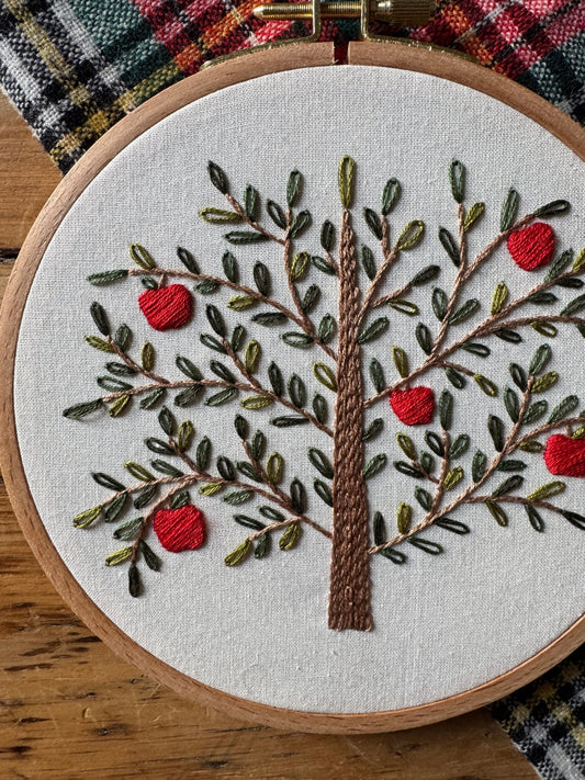 Embroidery Kit - Apple Tree - Twin Folk