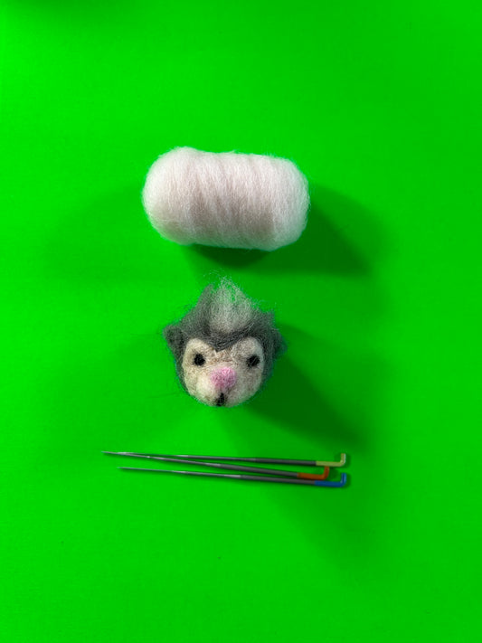 Needle felting - Hedgehog pincushion