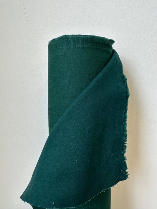 Stretch Twill - Peachy Posh Emerald