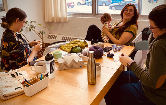 Knitting classes - Parent-baby in Montreal