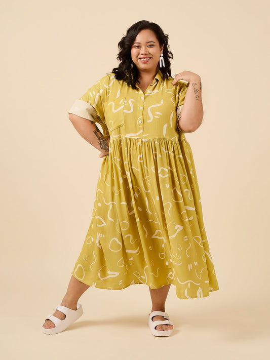 Patron de couture - Chemise et Robe-chemise JENNA | Patron papier - Closet Core Patterns