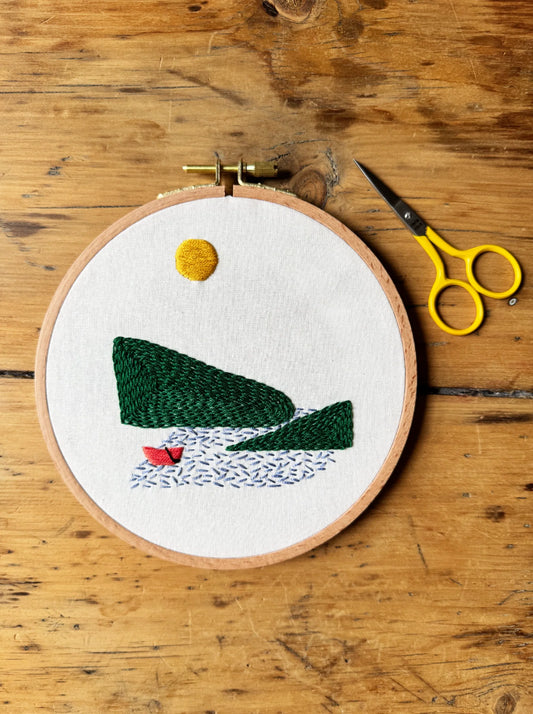 Embroidery Set - The Coast by Dominique Besner - Twin Folk
