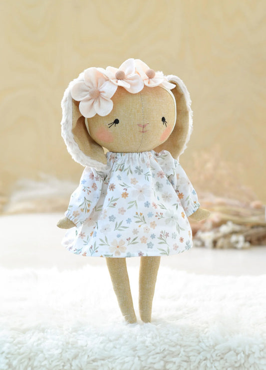 Sewing kit - Jeanne rabbit doll - My little moons