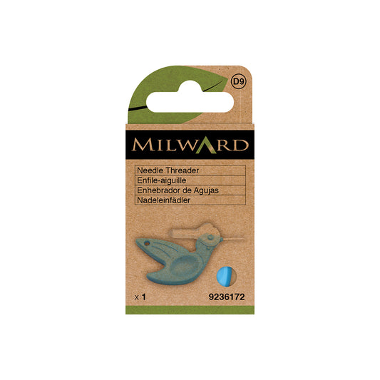 Hummingbird Needle Threader with MILWARD GREEN Blade