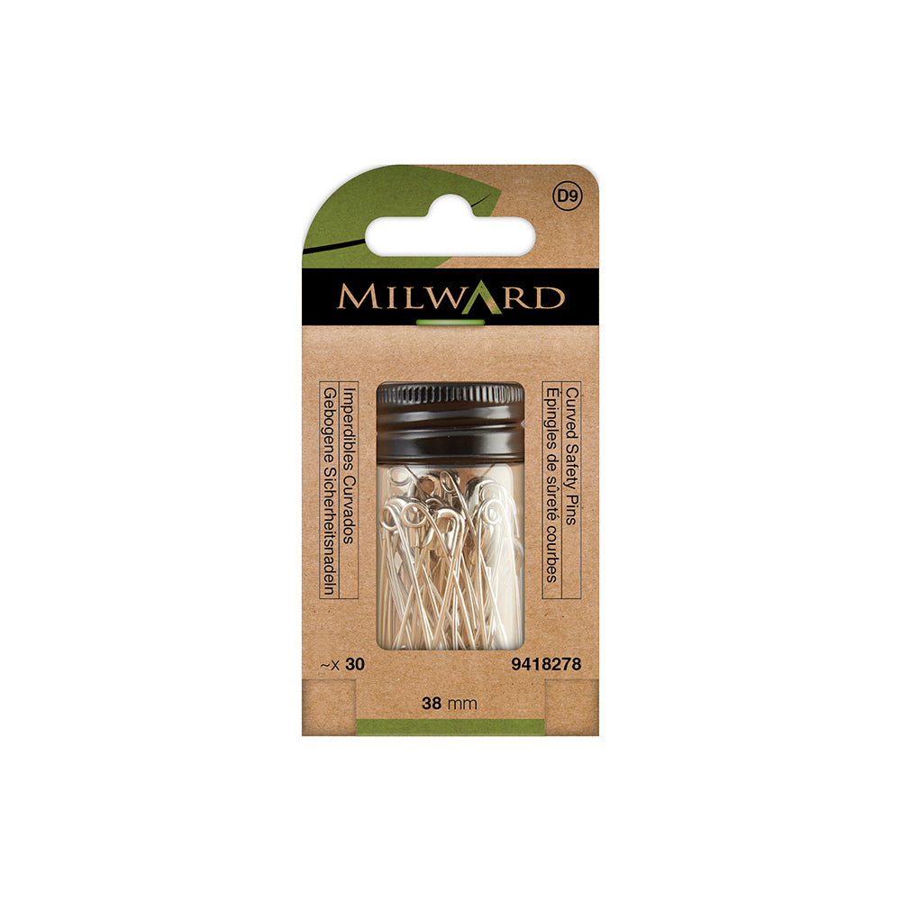 Épingles de sûreté courbées MILWARD GREEN