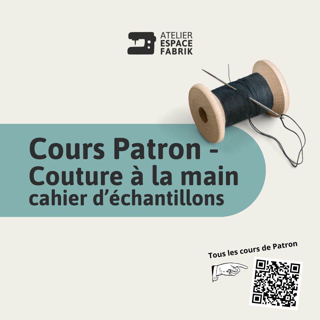 Cahier d'échantillon - Couture à la main