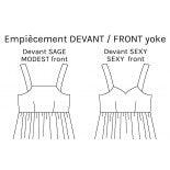 Muse Dress/Top - Paper Pattern - P&M pattern