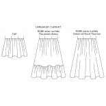 Muse Dress/Top - Paper Pattern - P&M pattern