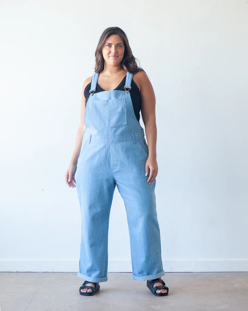 Riley Overalls 14 to 32 - Paper Pattern - TRUE BIAS