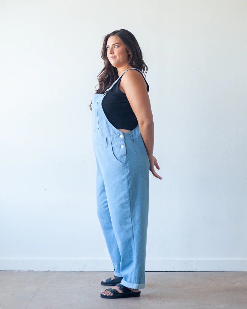 Riley Overalls 14 to 32 - Paper Pattern - TRUE BIAS