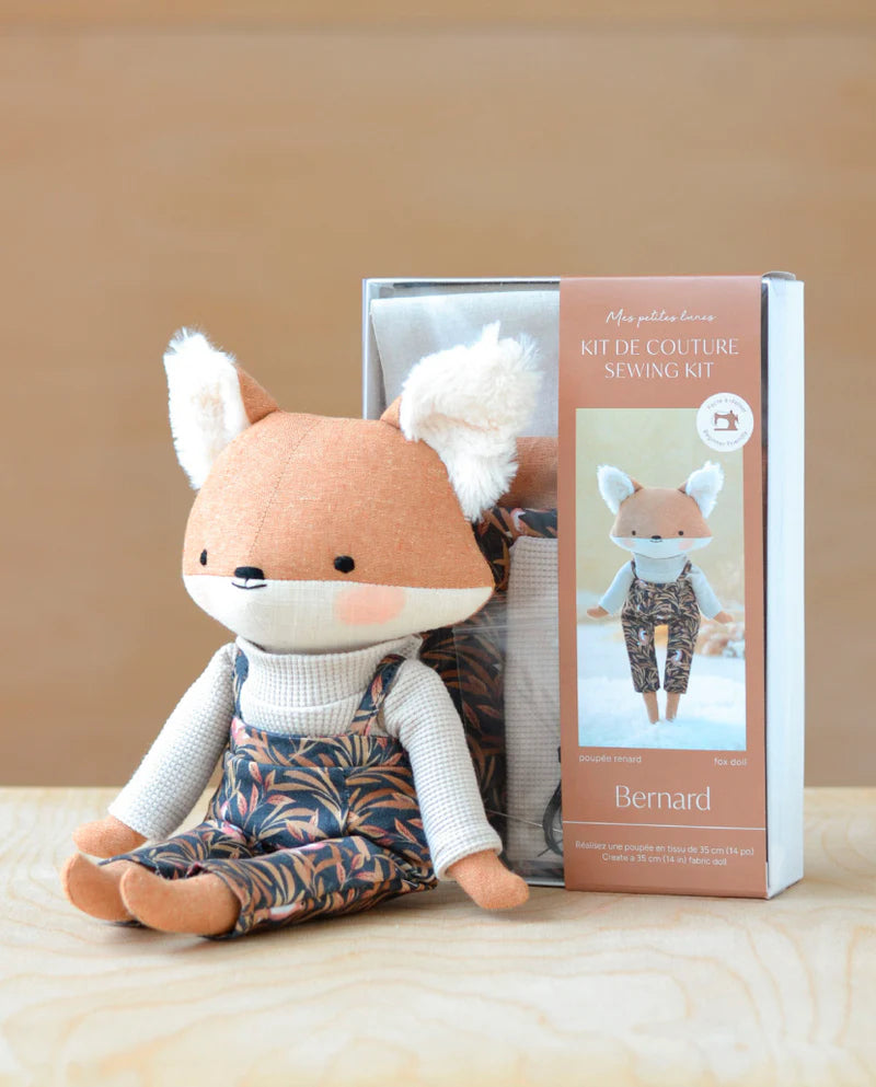 Sewing kit - Bernard fox doll - My little moons