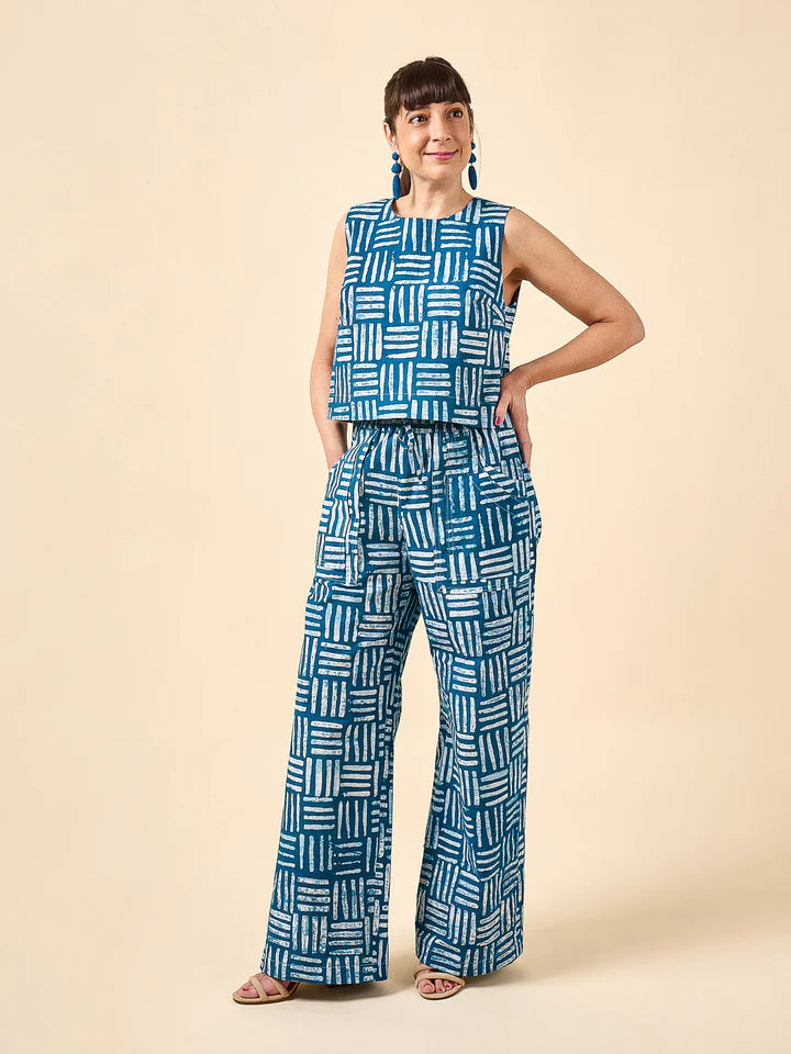 Patron de couture papier pour pantalon et short SEPIA | Closet Core Patterns