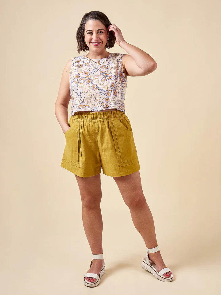 Patron de couture papier pour pantalon et short SEPIA | Closet Core Patterns