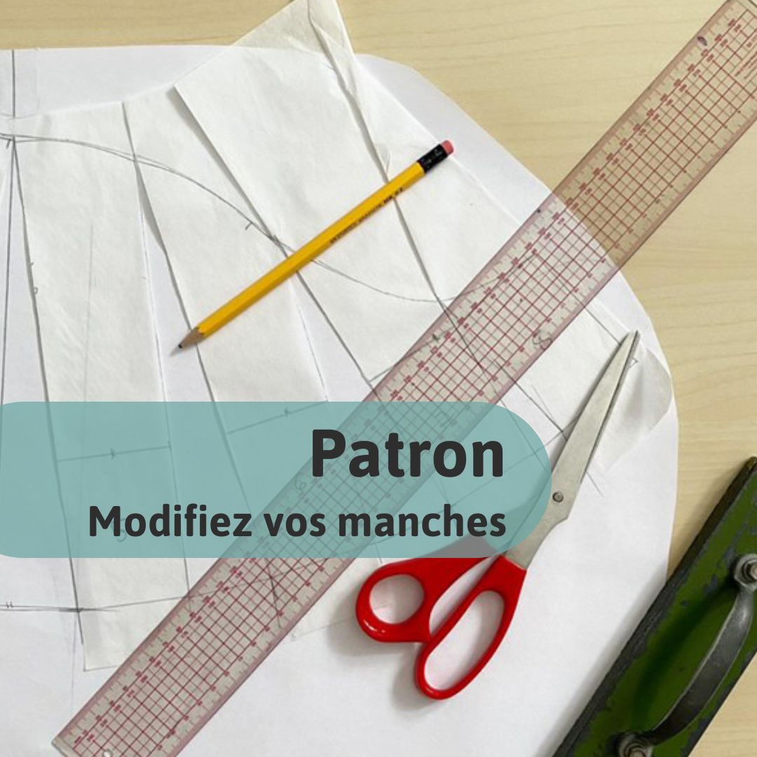 Patron - Modification de patron de manche