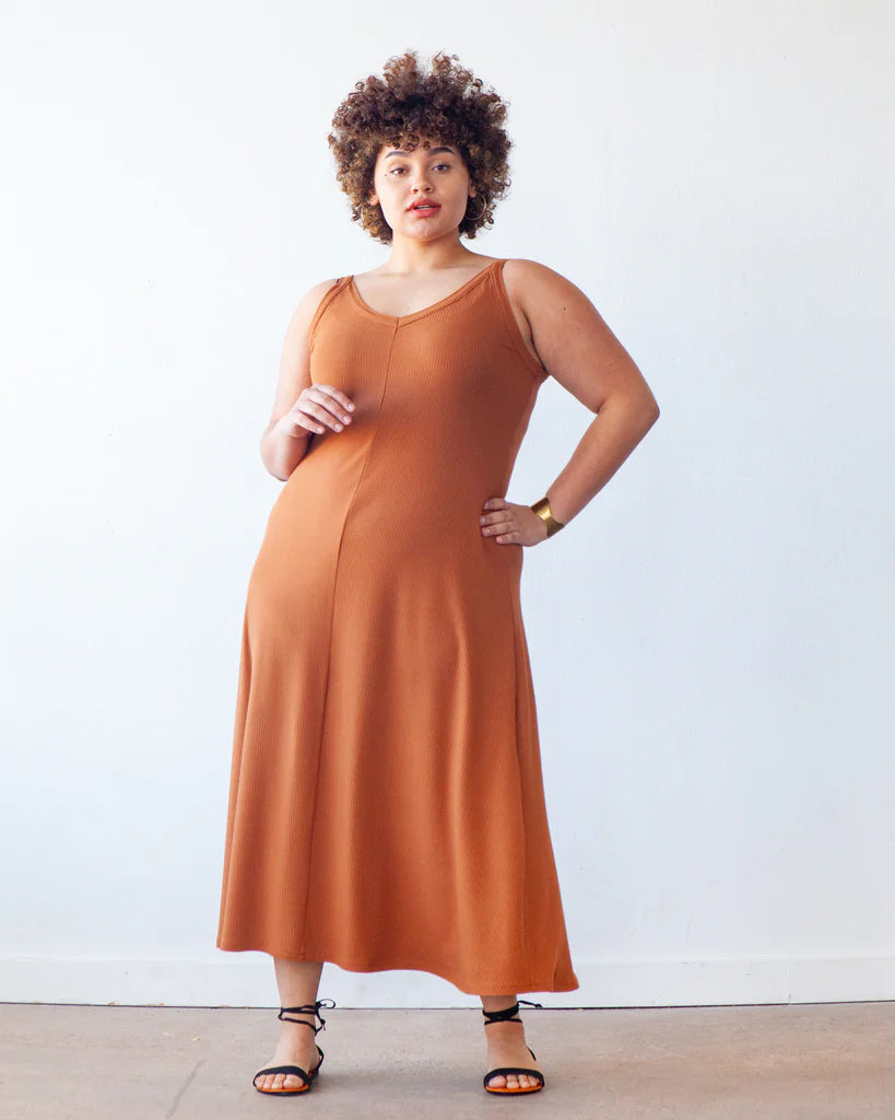 Patron de couture papier - Camisole et robe Zoey (14-32)  - TRUE BIAS