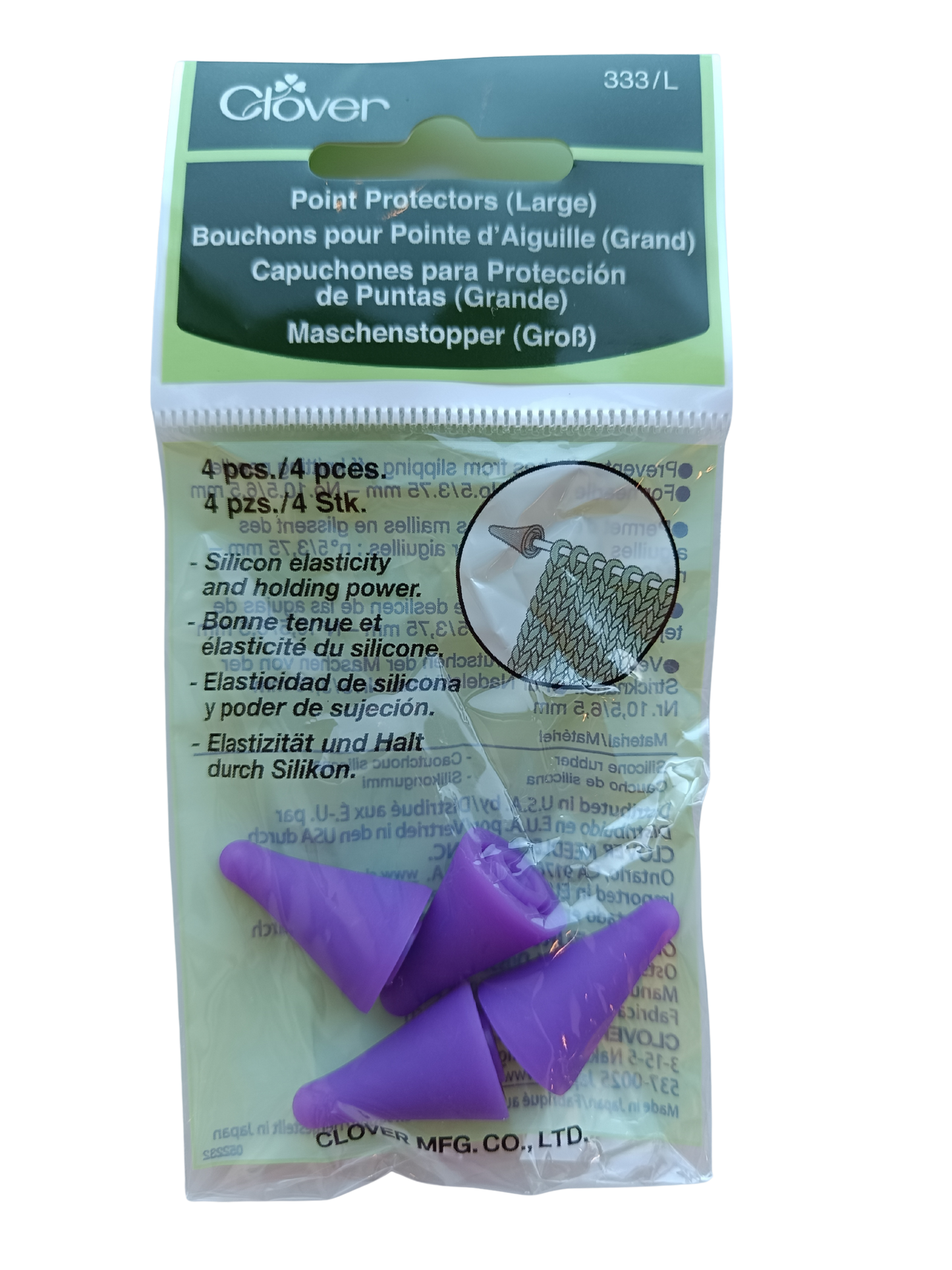 Bouchons pour pointe d'aiguille (x4) - Clover