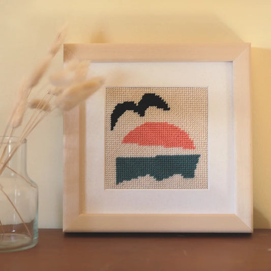 “Eau-Delà” embroidery set - FIL RELAX