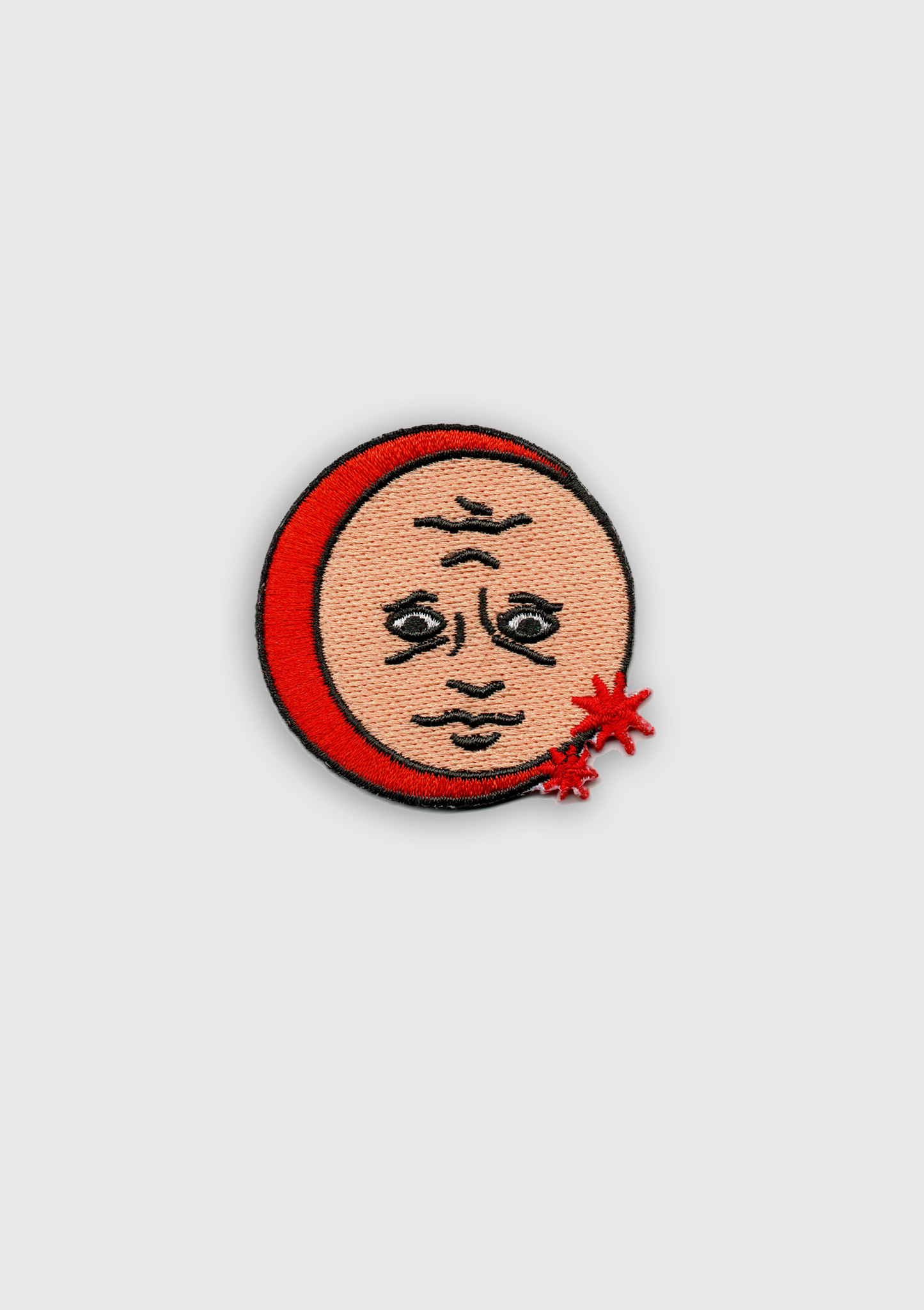 Patch thermocollant brodé Moon Shine