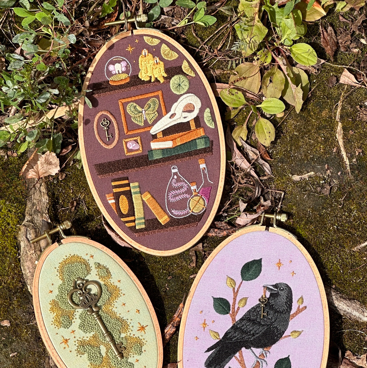 Ensemble de broderie - Cabinet de curiosités - BRODÉ SERRÉ