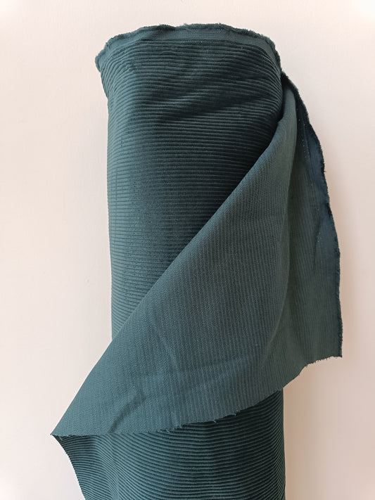 Corduroy / 9 ribs - Forest green