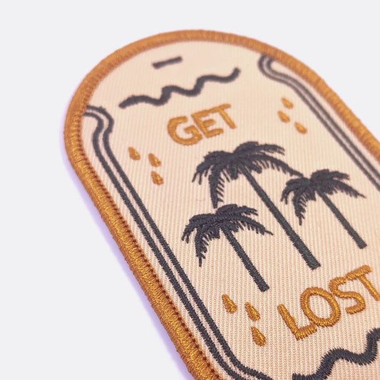 Écusson thermocollant - get lost | Badaboöm