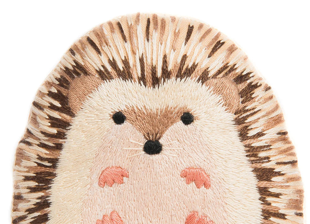 Hérisson - Kit peluche à broder (niveau 3) - KIRIKI PRESS