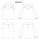 Suun Dress/Top - Paper pattern - P&M pattern
