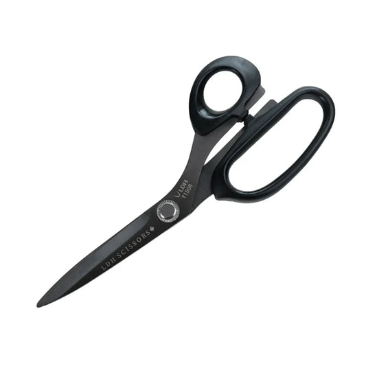 Midnight Edition 8" or 10" Lightweight Fabric Scissors - LDH