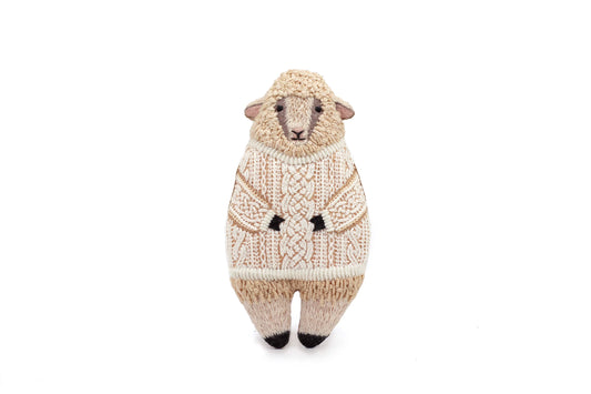 Mouton - Kit peluche à broder (niveau 4) - KIRIKI PRESS