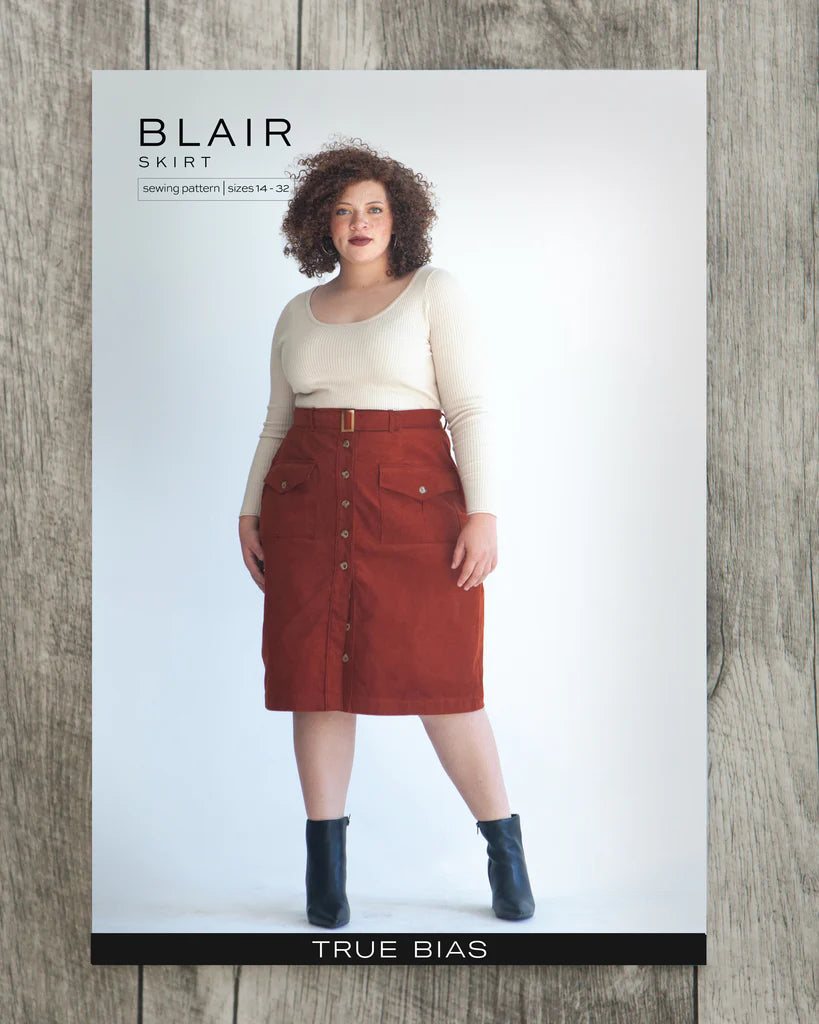 Blair Skirt (14-32) - Paper pattern - TRUE BIAS