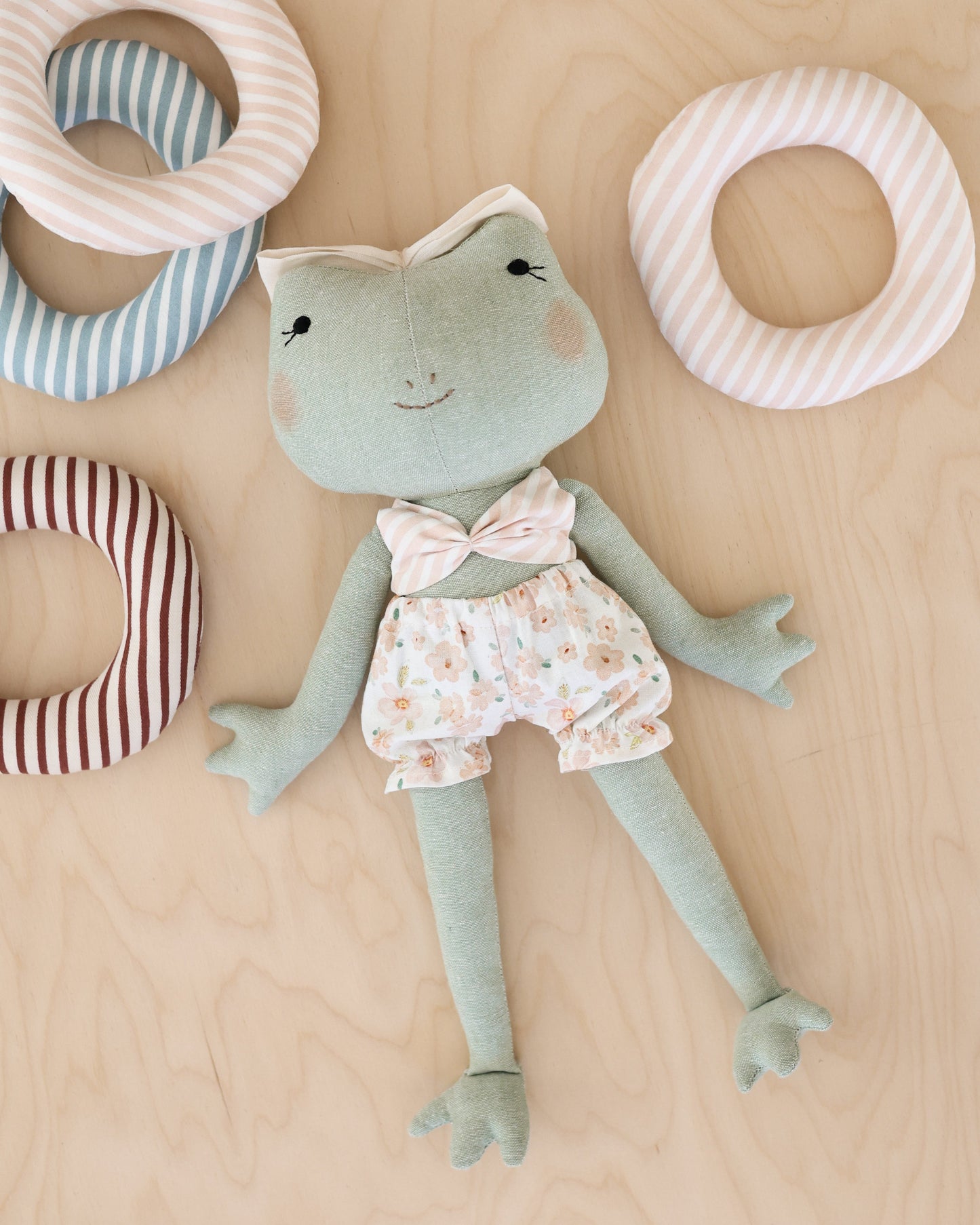 Frog Soft Toy Sewing Pattern