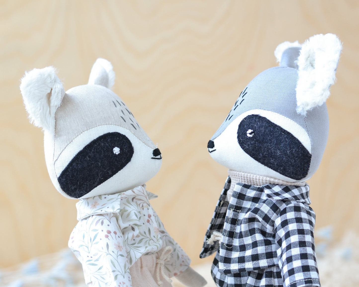Sewing Pattern - Raccoon