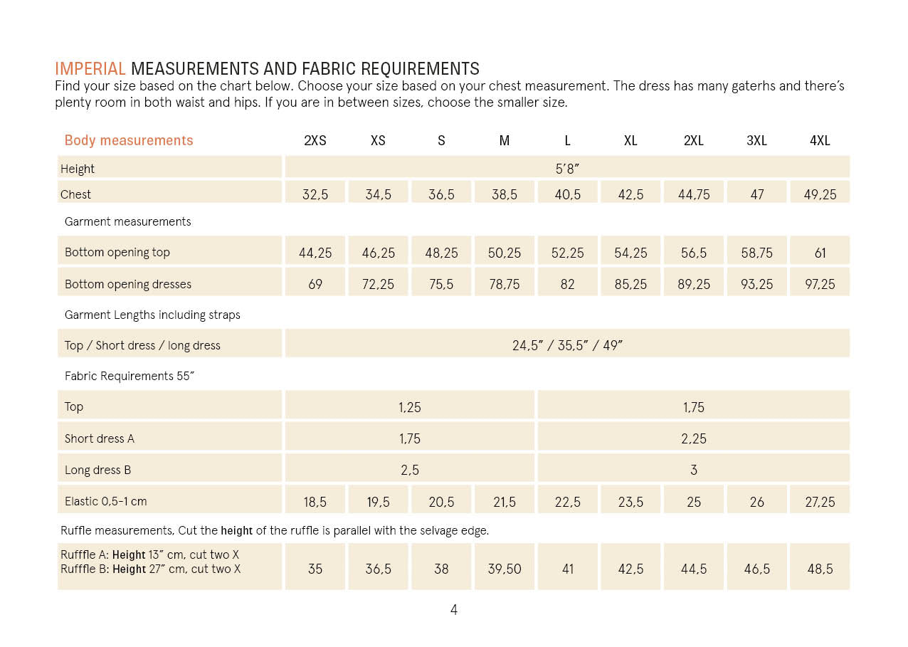 Skagen Dress & Top Sewing Pattern
