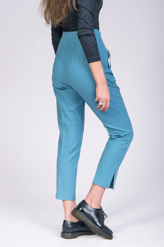 Straight-leg trousers sewing pattern