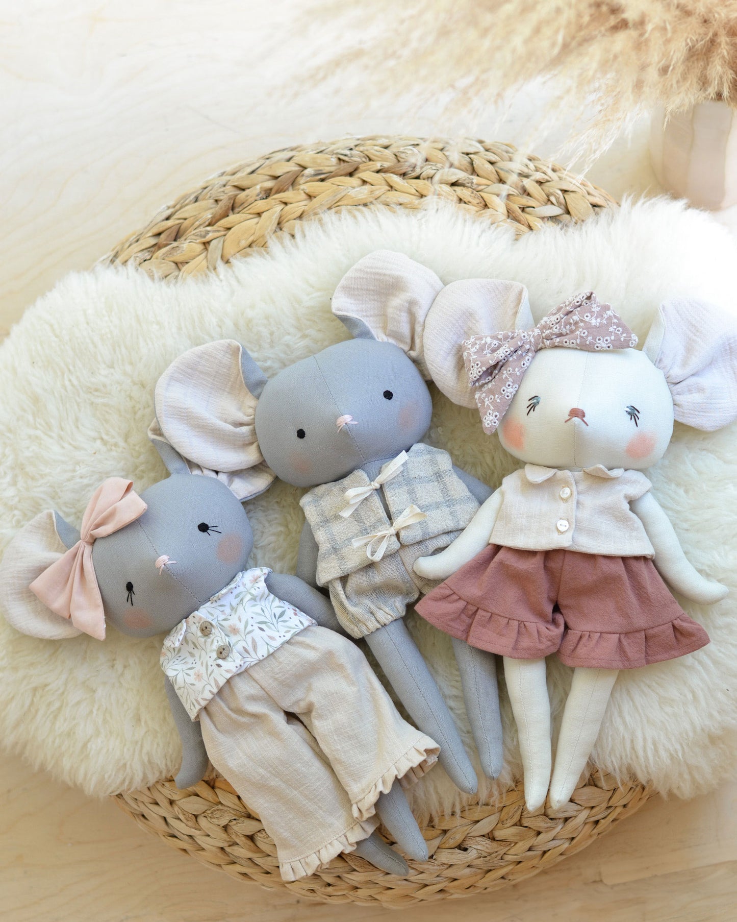 Sewing Pattern - mouse doll