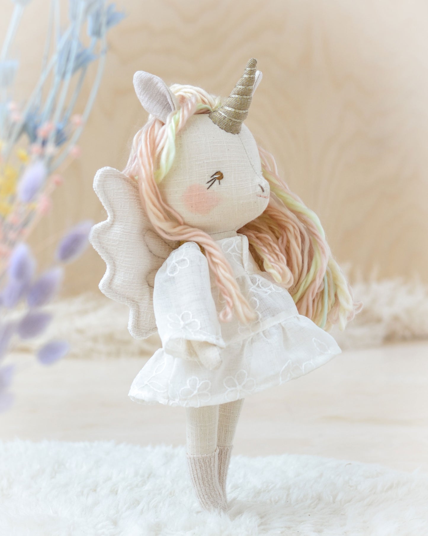 Unicorn Stuffed Animal Sewing Pattern