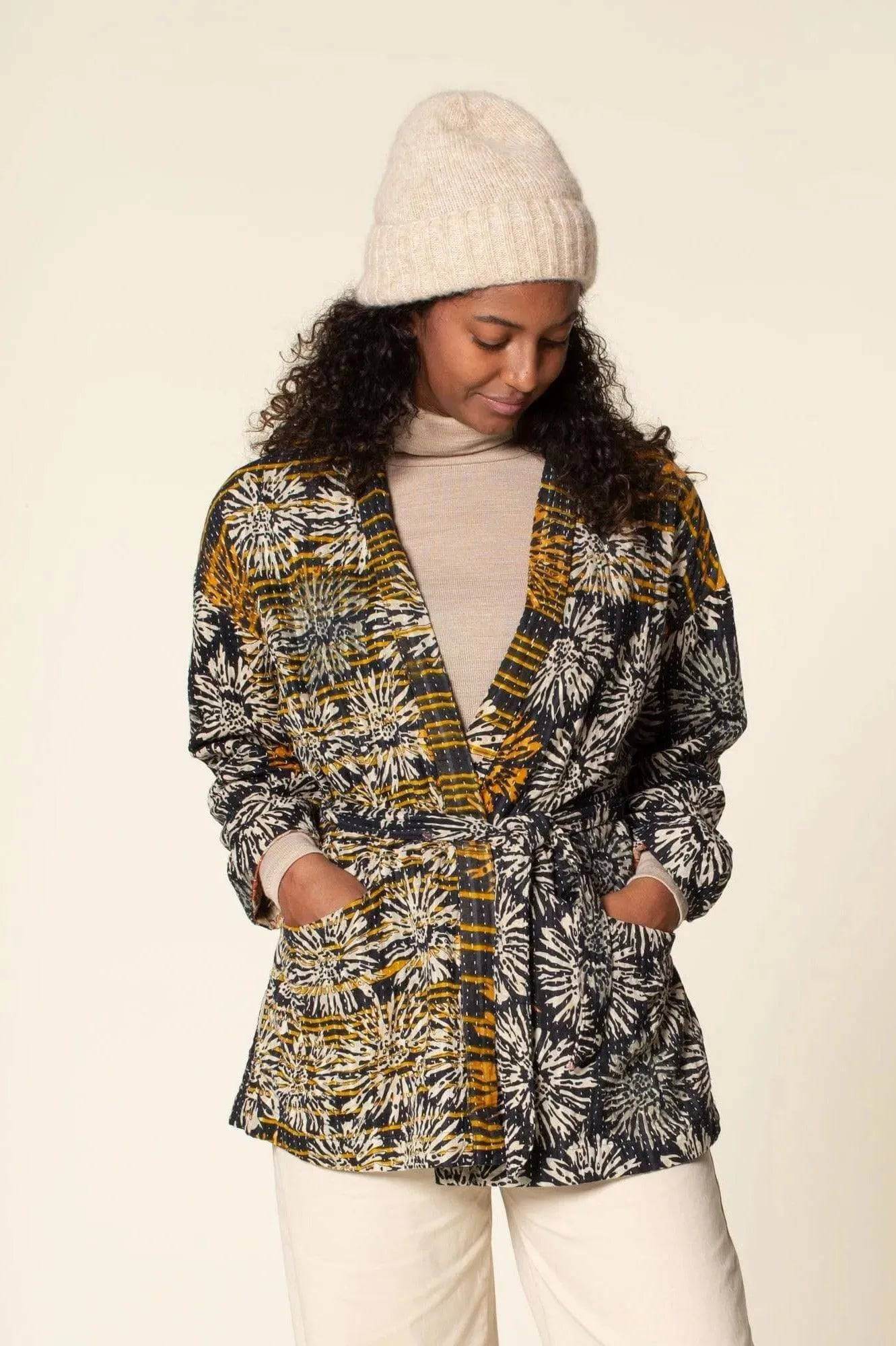 Komi Wrap Jacket | Wardrobe By Me - PDF Sewing Pattern – Atelier Espace ...