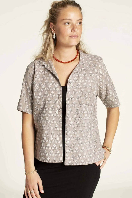 Tropicana Shirt Sewing Pattern Wardrobe By Me