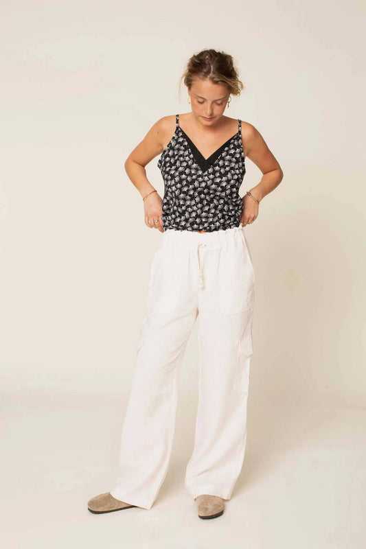 V-neck Camisole sewing pattern Wardrobe By Me