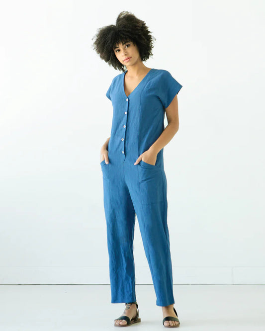 Rory Jumpsuit (0-18) - Patron papier - TRUE BIAS