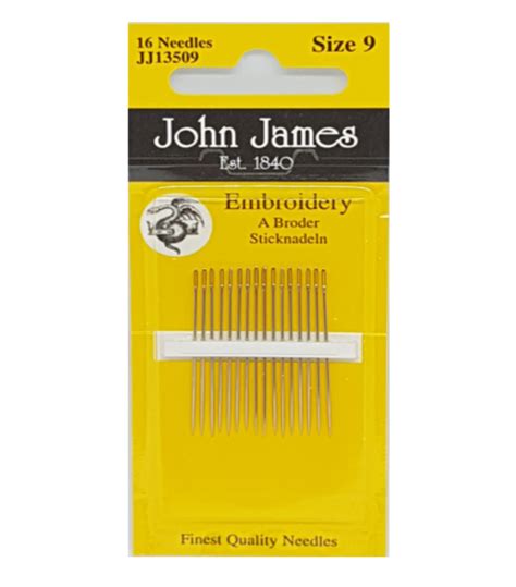 Embroidery Needles - #9 - John James