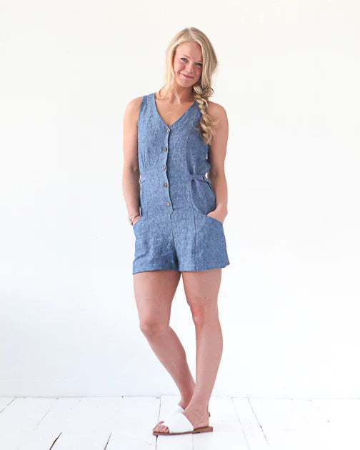 Rory Jumpsuit (0-18) - Patron papier - TRUE BIAS