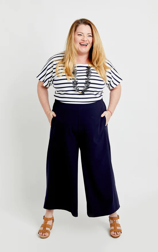 Calder pants and shorts 12 to 32 - Paper pattern - CASHMERETTE