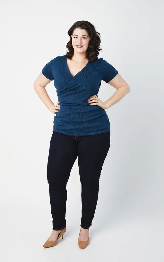 Dartmouth top 12 to 32 - Paper pattern - CASHMERETTE