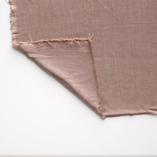 Tissus Bourette / Silky Noil / Lin / Viscose - Blush