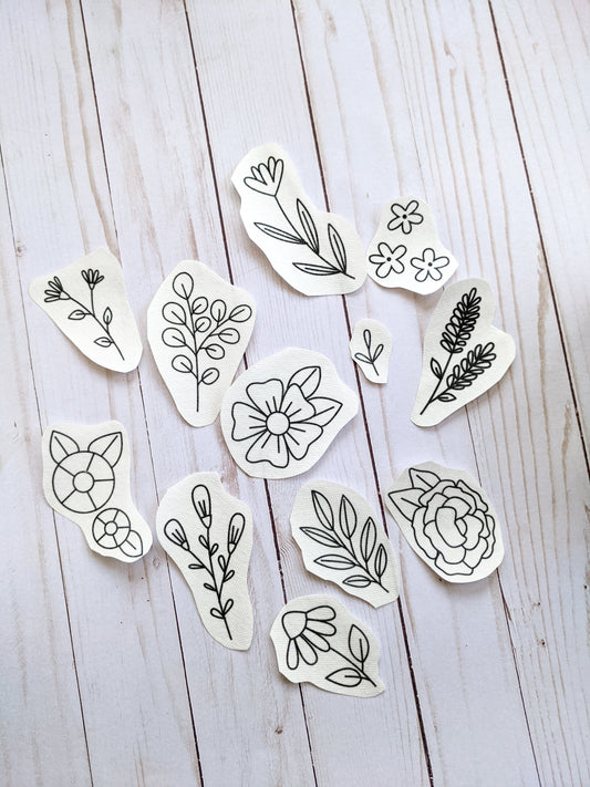 Stick & Stitch - Botanical - TIGHT EMBROIDERED