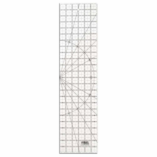 Frosted acrylic ruler - 6″ x 24″ - OLFA
